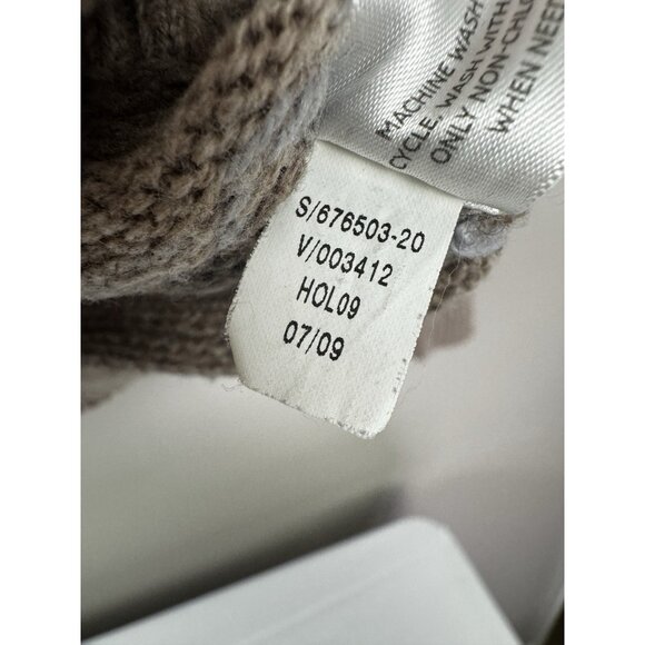 Old Navy Y2K Fair Isle Striped Pullover V-Neck Sweater Medium Cozy Cabincore '09 - Picture 6 of 7